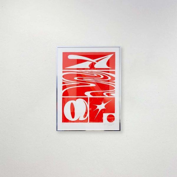 moritz g green streetart grafik ultraboys print art work spraypaint graffiti mural fravil 001 red